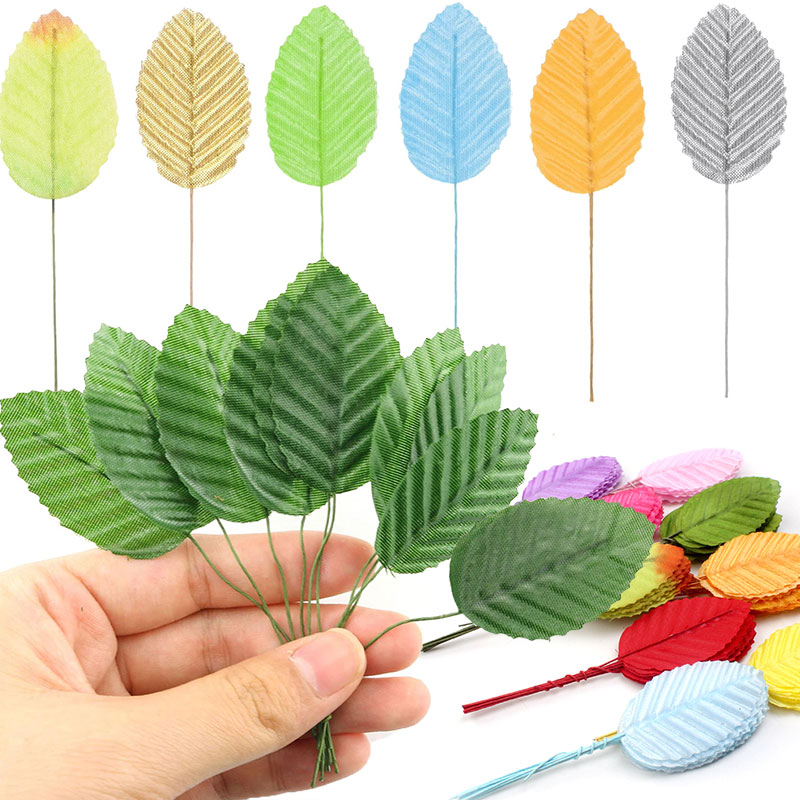 50/100/200Pcs Artificial Silk  - đánh giá và giá Florist Supply Bulk