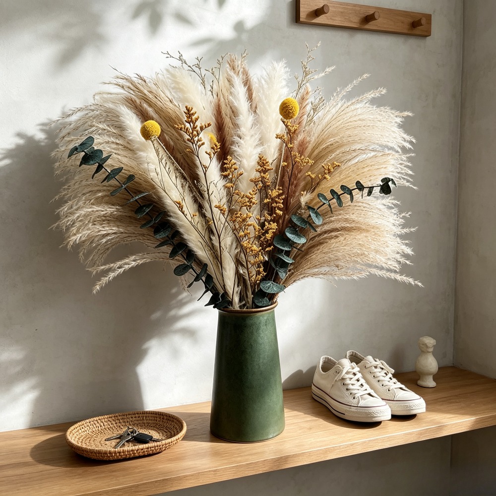 ried Flower Bouquet, Rustic De - đánh giá và giá Dried Flower Bunch