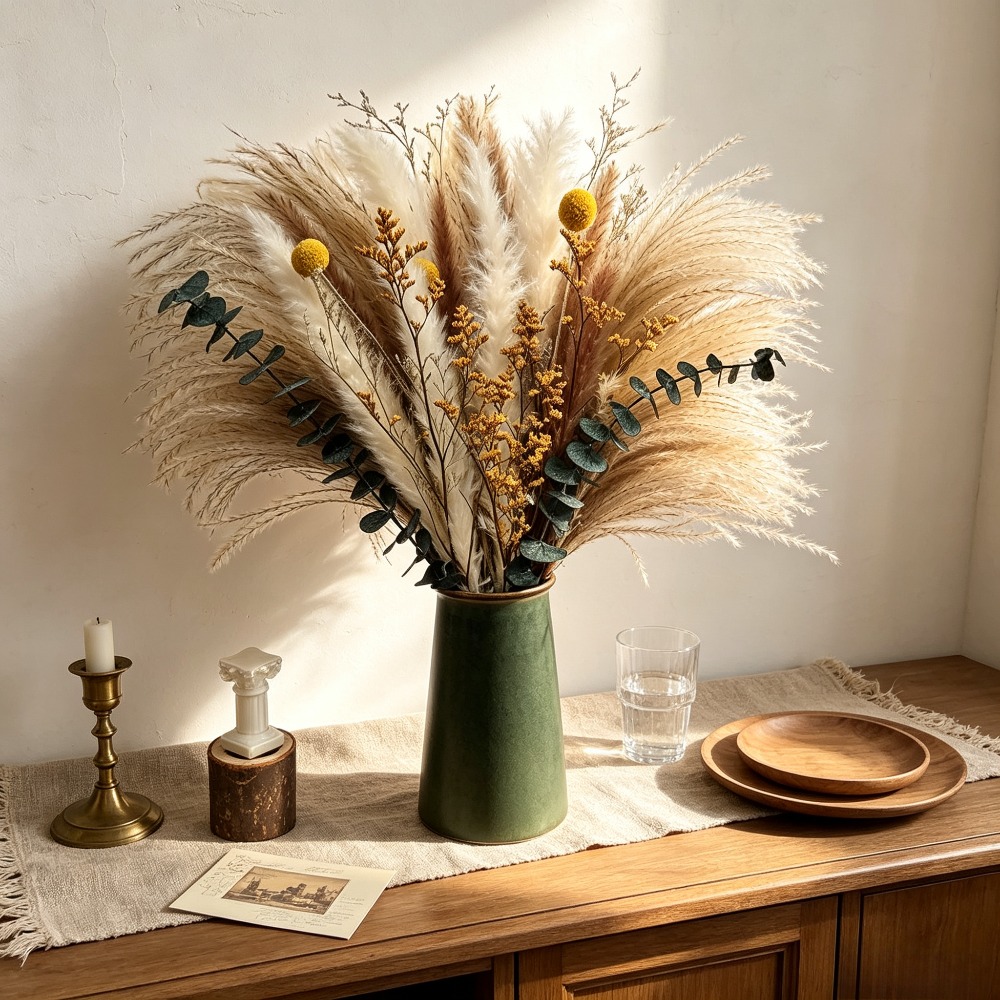 ried Flower Bouquet, Rustic De - đánh giá và giá Dried Flower Bunch