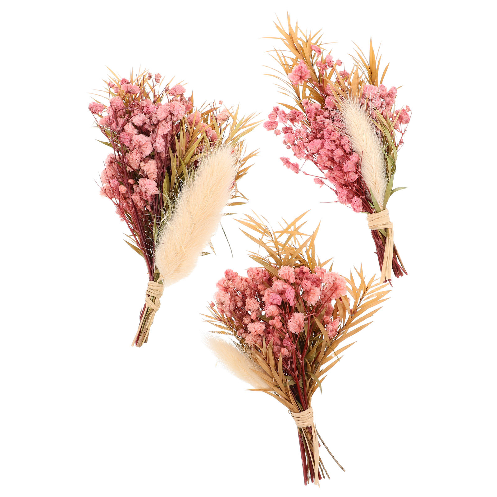 3Pcs Mini Dried Floral Bouquet - đánh giá và giá Dried Flower Bunch