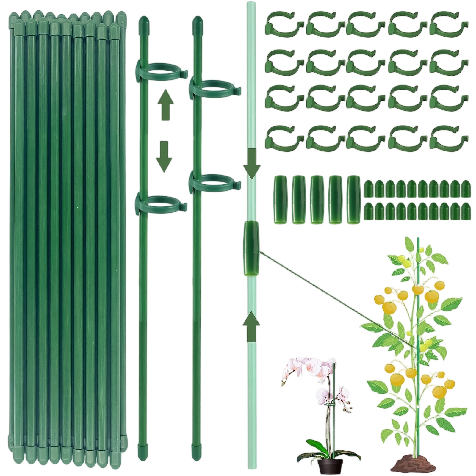 Plant Supports Rod Single Stem - đánh giá và giá Florist Supply Bulk