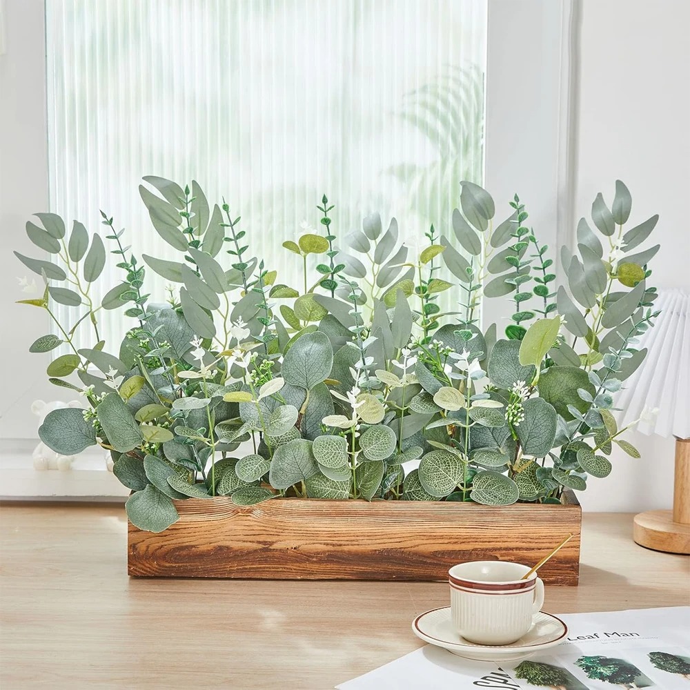 20pcs Eucalyptus Leaves Stems  - đánh giá và giá Florist Supply Bulk