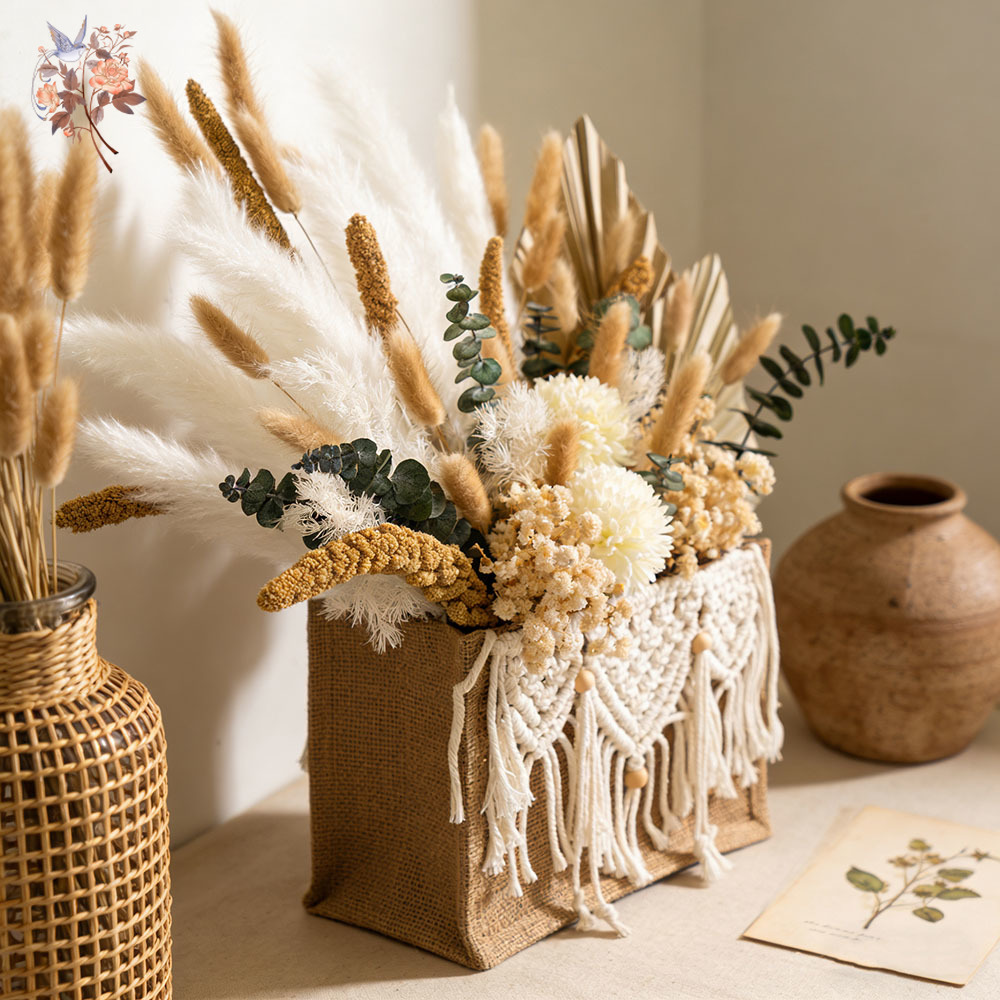 Artificial Dried Flower Bouque - đánh giá và giá Dried Flower Bunch