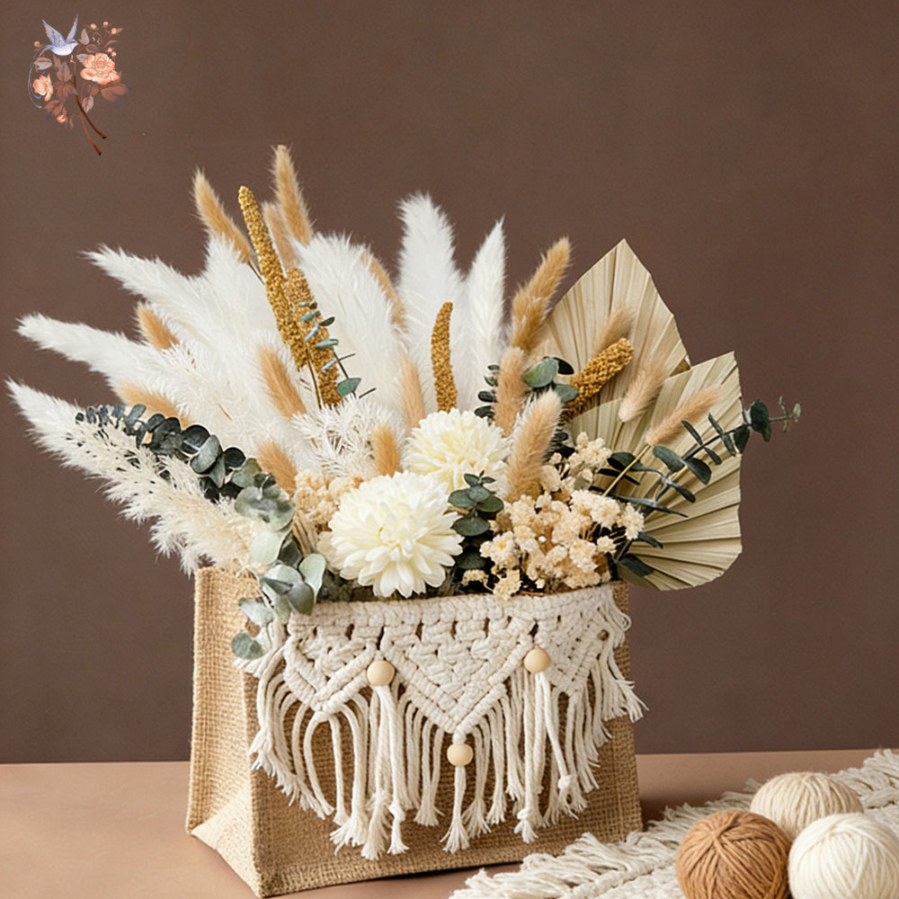 Artificial Dried Flower Bouque - đánh giá và giá Dried Flower Bunch