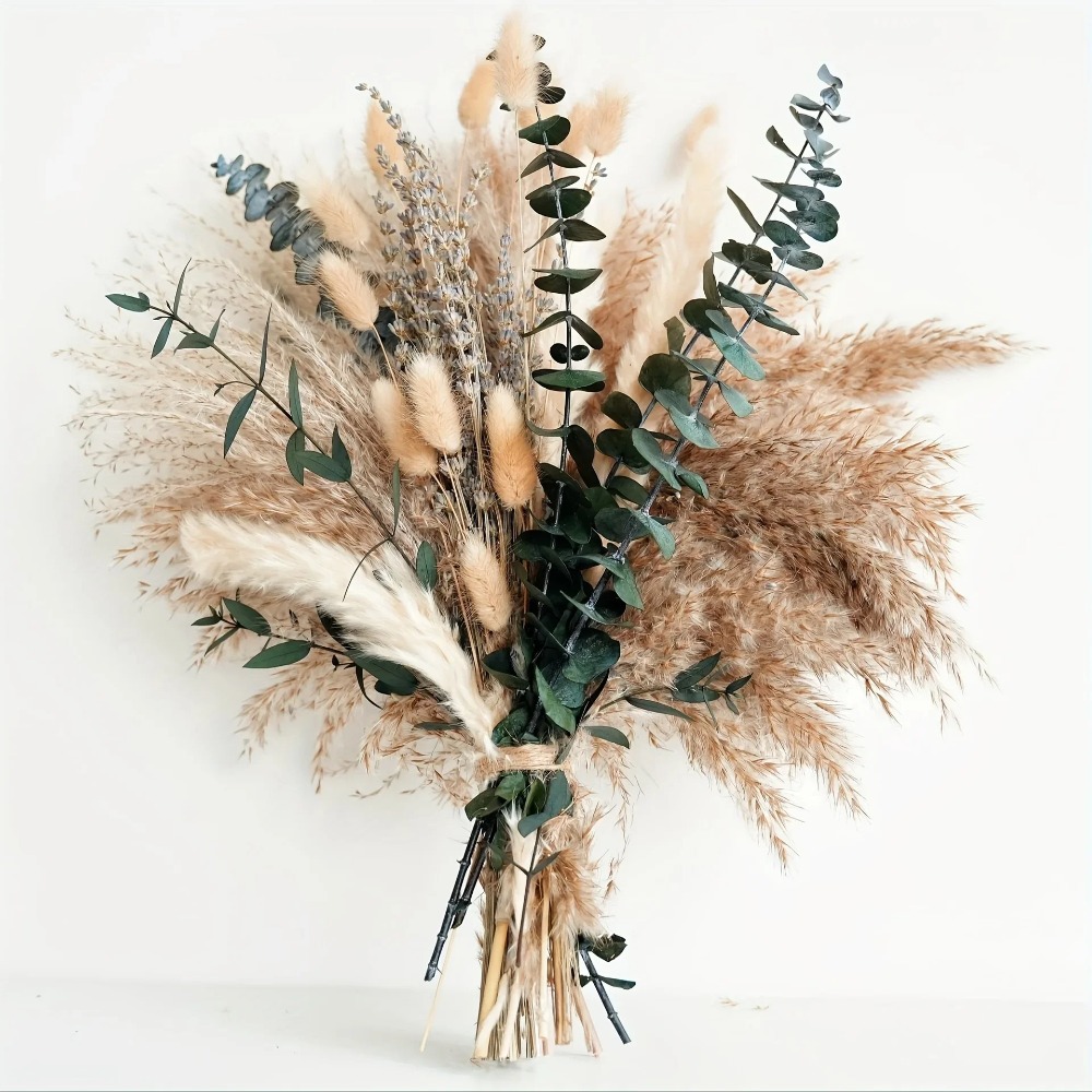 80Pieces Natural Dried Flowers - đánh giá và giá Dried Flower Bunch