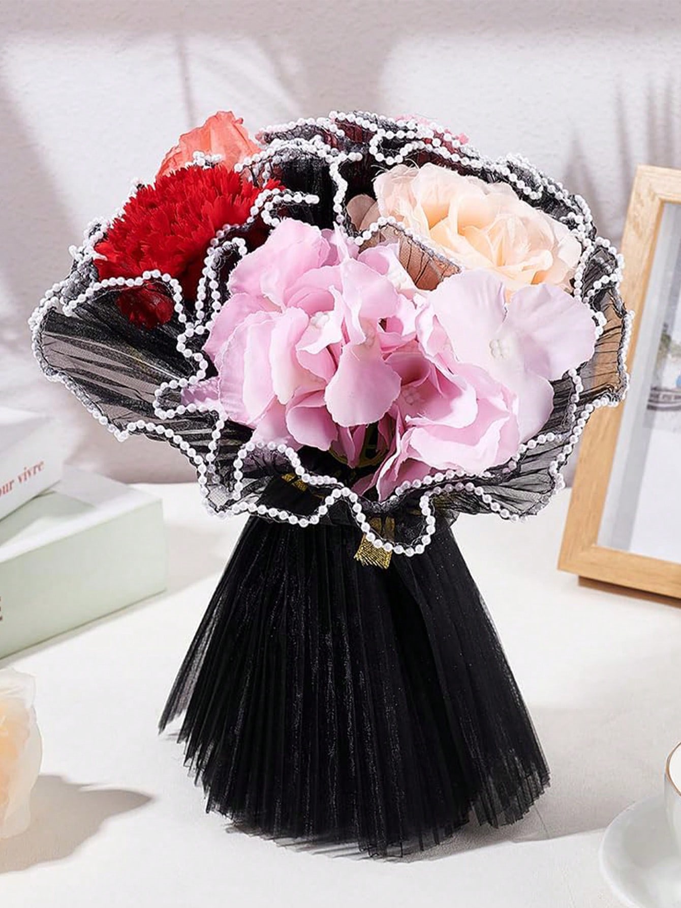 4Yards Faux Pearl Edge Flower  - đánh giá và giá Ae Florist Supply